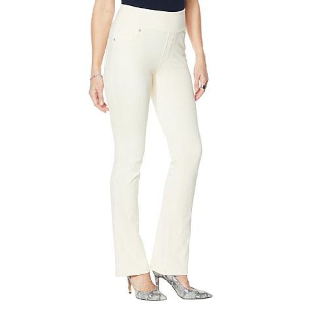 DG2 by Diane Gilman Stretch Knit Twill BootCut Jegging